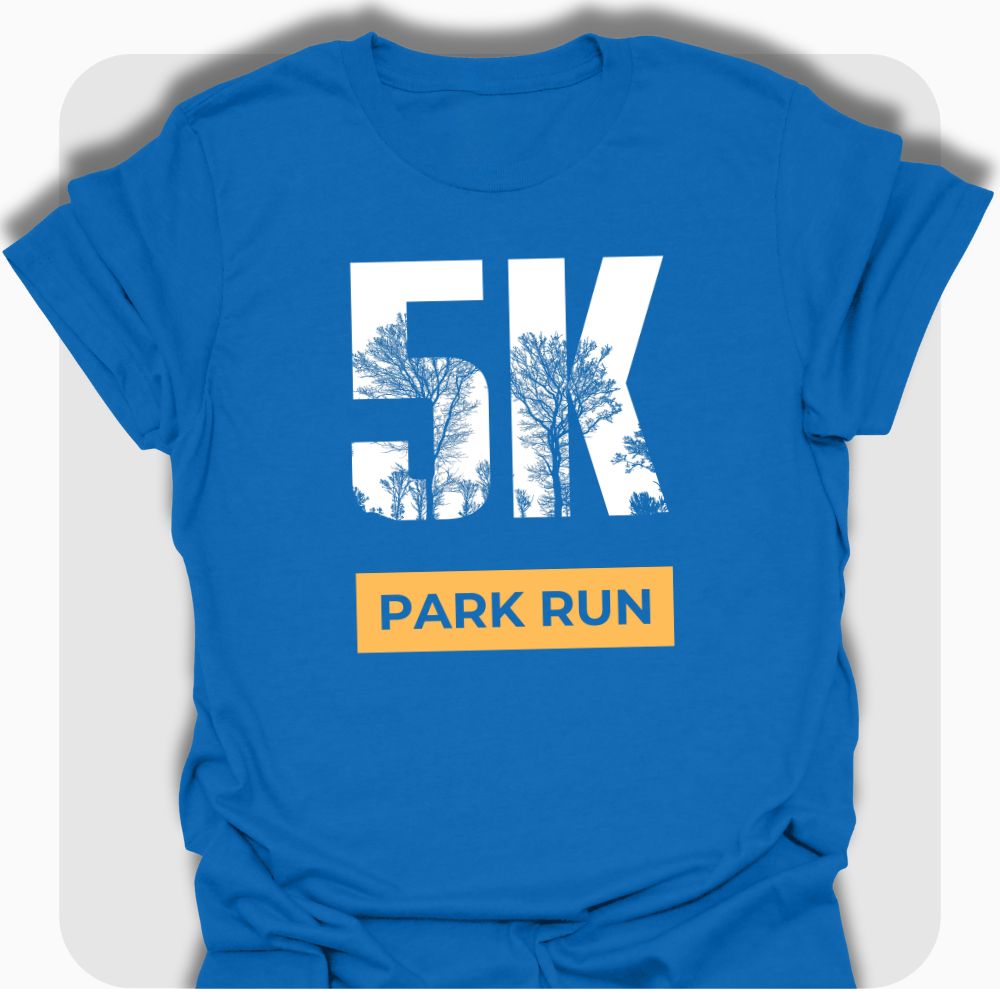5K Park Run T-Shirt – Fun and Comfortable Running Shirt for Parkrun